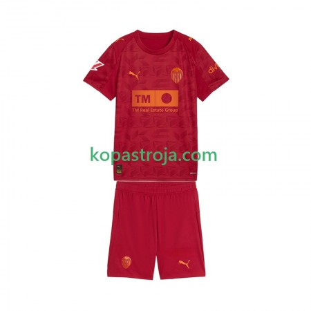 Billiga Fotbollströjor Valencia CF Barn Borta tröja 2025/26 Kortärmad